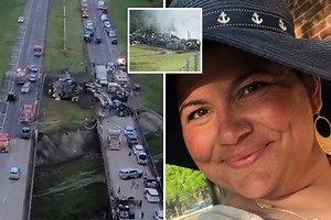 Mom survives after losing both kids in car pileup during deadly storm