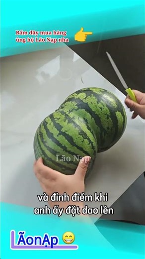 Dưa hấu thôi mà nó thốn 🤣 #laonap