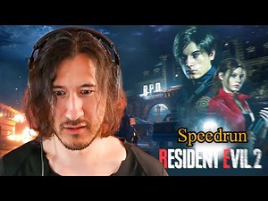 Markiplier Plays Resident Evil 2 Remake - Speedrun | Twitch Stream