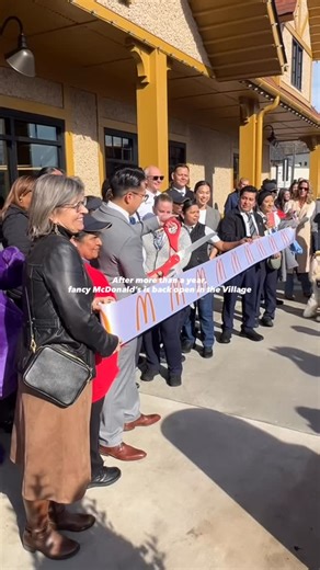 Our fancy McDonald’s is back open! If you missed the ribbon cutting ceremony, you can still participate in the grand opening festivities tomorrow (1/10) 😍 Stop by tomorrow for Family Day! Filled with face painting, raffle prizes, and visits from McDonald’s characters! 🍟🍔 | Historic Biltmore Village