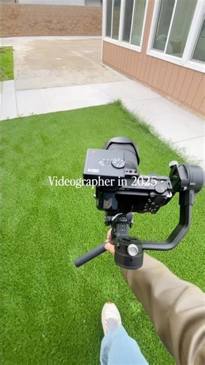 Videographer 2025 vs 2026 📸😎#cameragear #gimbal #filmmaker #videographer #photographer