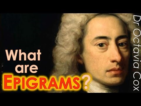 What is an EPIGRAM? What is EPIGRAMMATIC writing? Definition, Meaning, & Examples—LITERARY ANALYSIS