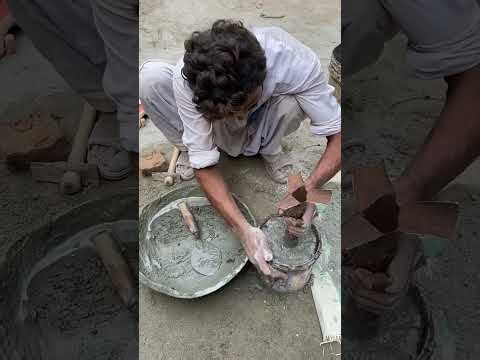 Amazing Cement Dumbbell Making | Unique DIY Dumbbell from Cement and Gravel