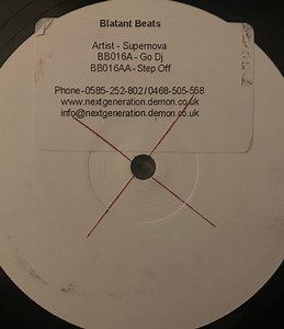 Supernova - Go DJ / Step Off