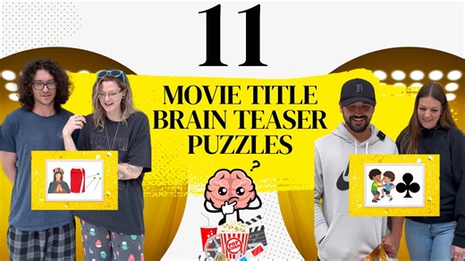 Only a Genius Can Solve All 11 Movie Title Puzzles — Can You?