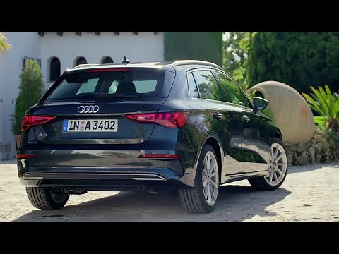 The new Audi A3 Sportback Design in Manhattan Grey