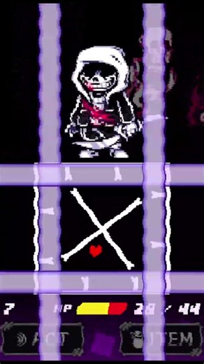 annoyingest attack [Dusttale Last Genocide Phase 2] #shorts #sans #dusttale