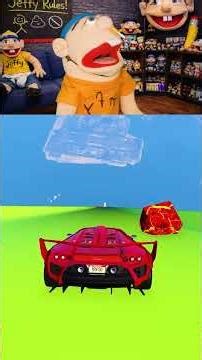 Jeffy Jumps SUPER LAMBORGHINI in GTA 5!