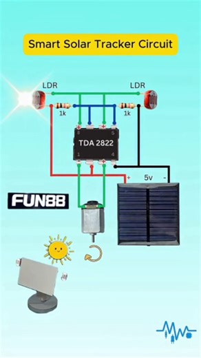 Electrical_44 on Instagram: "Smart Solar Tracker Using Just LDRs"