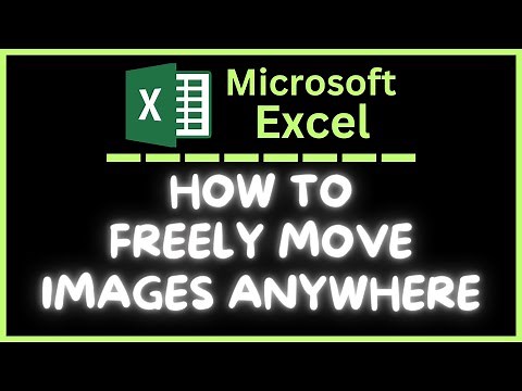 How To Freely Move Images Anywhere In Microsoft Excel | Office 365 Tutorial