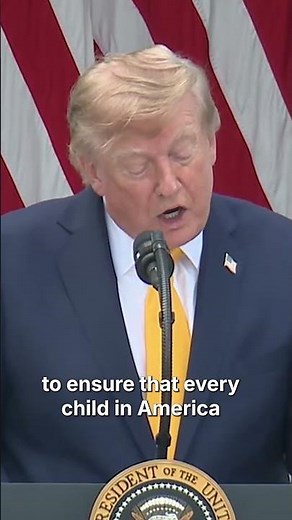 Trump Warns Public Schools: Telling Kids to Become Transgender Is ‘Child Abuse’ #shorts