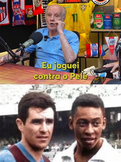 IMAGINA ESSA DUPLA NO MESMO TIME? 🔥 Dom Evaristo de Macedo comentou sobre como era enfrentar Pelé, o rei do futebol.