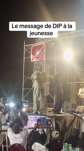 Le message fort de DIP à la jeunesse lors de son concert à Kaolack #dipdoundouguiss