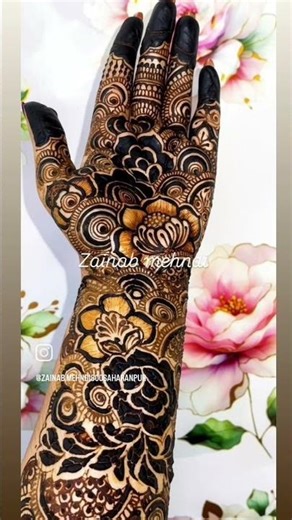 #mehndi #by #zaianb #hennaart #design