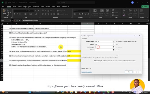 Many people want to transition into data analytics, but Excel still feels confusing and overwhelming. That’s the bottleneck. That’s where most people get stuck. So, I created a simple, beginner-friendly Excel course to help you finally understand the basics, and start analysing data with confidence. If you’ve been struggling with Excel, this is your starting point. 👉 Watch the full tutorial here: https://www.youtube.com/watch?v=j9YnFuthInw Take the course. Practise the tasks. Grow your skills Y