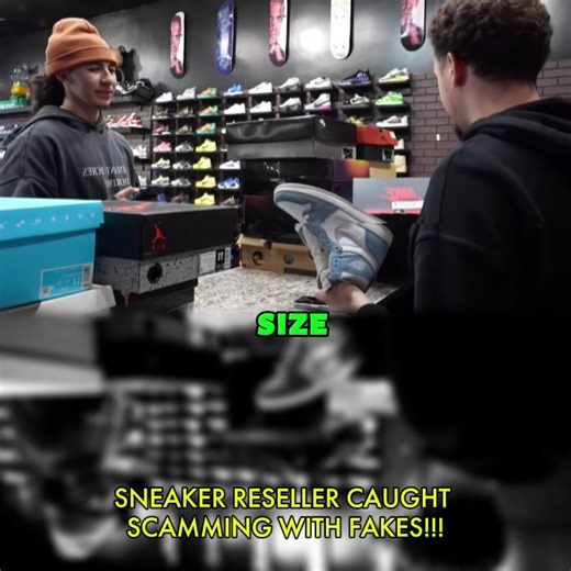 Sneaker Reseller Caught SCAMMING With FAKES!!! #sneaker #sneakerhead #sell #buy
