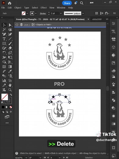 Mastering the Object on Path Tool in Adobe Illustrator 2026