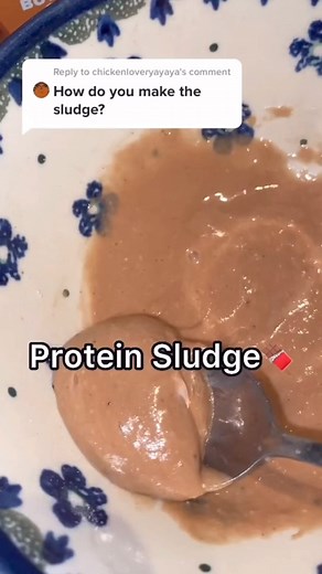 How to make protein sludge 🍫 #recipe #protein | Cohnan Kotarski