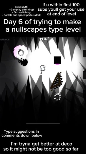 Day 6 of trying to make a rated level #gd #viral #subscribe