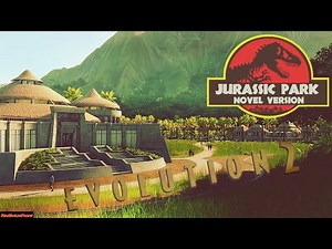 How To Build Jurassic Park | Novel Version | Part 1: Visitor Area | JWE2 Sandbox Park Speedbuild