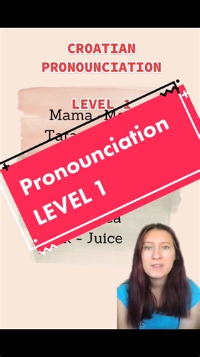 Mastering Croatian Pronunciation: Level 1 Guide