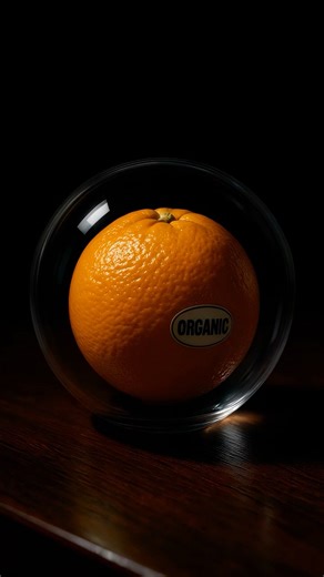 AI ASMR Orange contains steampunk Sizzle #SatisfyingVideo #glasscutting #veo3 #veo3video