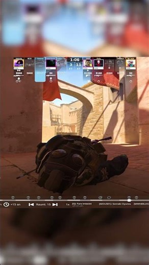 Fastest pistol peek in cs2 #cs2gameplay #csgo #cs2 #shorts