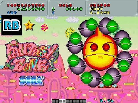 1986 [60fps] Fantasy Zone 45870300pts Loop11-1