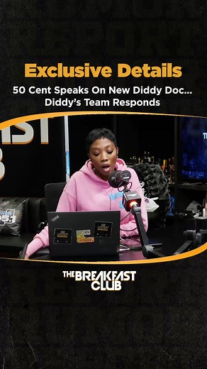 50 Cent opens up about the new Diddy documentary 'Sean Combs: The Reckoning' set to be released tomorrow 👀! Tap into the latest with Loren LoRosa | Breakfast Club