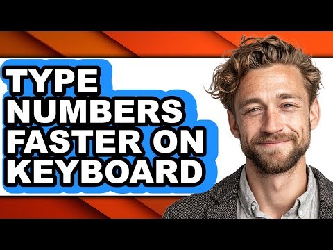 How to Type Numbers Faster on Keyboard (only Way)