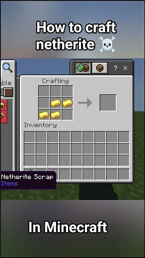 How to craft Netherite in Minecraft