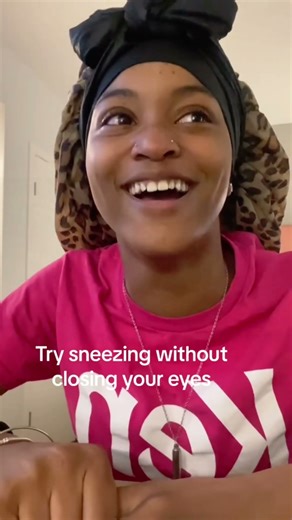 Sneezing Without Blinking (It’s Harder Than You Think! 😂🤧) #usa #challenge #fail #foryou #funny