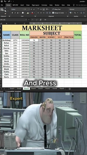Auto Sum Trick in Excel | 💯✅ #excel #reels #viral #computereducation #exceltricks #msoffice