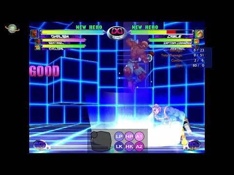MvC2 Online Matches & Labbing