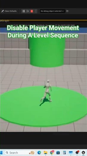 Fix Player Movement During Level Sequences #ue5 #ue5tutorial #unrealengine #unrealengine5
