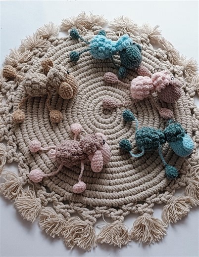 Handmade Crochet Animal Keychains – Velvet Mini Plush (bunny, Sheep, Horse) – Cute Bag Charm Gift - Etsy