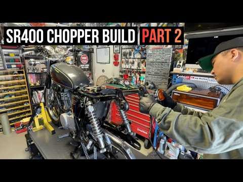 2015 Yamaha SR400 Chopper Build — Episode 2