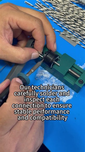 Ready-to-Install DJI Drone Parts | Motor Assembly Process Before Shipping