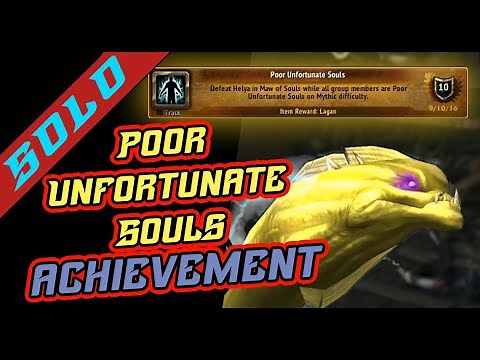 How to Solo Poor Unfortunate Souls for Lagan - World of Warcraft! - Achievement