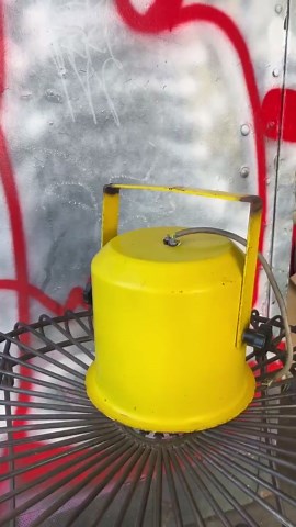 Industrial Yellow Metal Lamp Base | Vintage Workshop Light Factory Style Table | Pendant Lamp Housing Fully Wired - Etsy