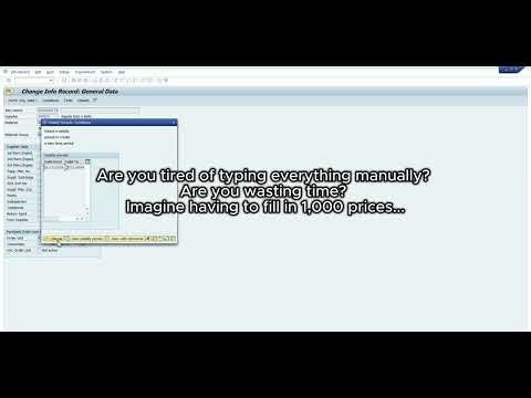 SAP ME12 Automation Tool – Excel GUI Script