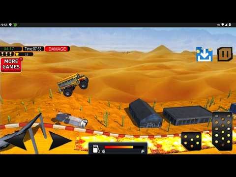 Crazy Monster Bus Stunt Race 2 "Map 2 SNOW" 4x4 Monster Truck Android Gameplay #7