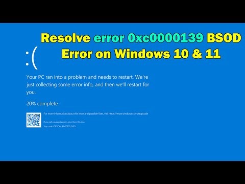Fix 0xc0000139 BSOD Blue Screen Error in Windows 10/11: Step-by-Step Guide!