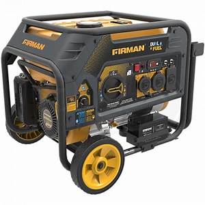 Firman Generators H03651 Firman - Hybrid Series 3650 Watt Electric Start Dual Fuel Portable Generator w/ RV Outlet CARB
