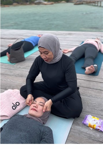 Experience Rejuvenating Face Yoga at Natuna Dive Resort