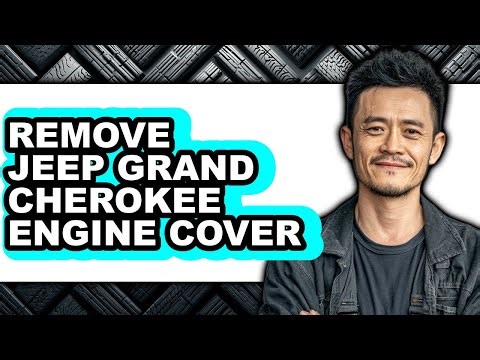 How to Remove Jeep Grand Cherokee Engine Cover (Only Way)