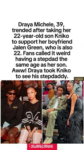 Stepdad and Son Are Both 22 #shorts #DrayaMichele #JalenGreen #relationship #marriage #dating