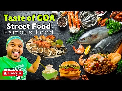 Most Popular Goa Food Tour I Best Street food of Goa | Goan Thali | Goa Night Life | Taste of Goa