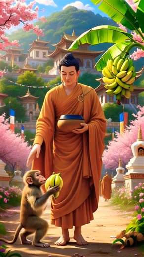 Cúng dường bằng tâm, phước báu vô lượng/Offering with a sincere heart brings immeasurable blessings.