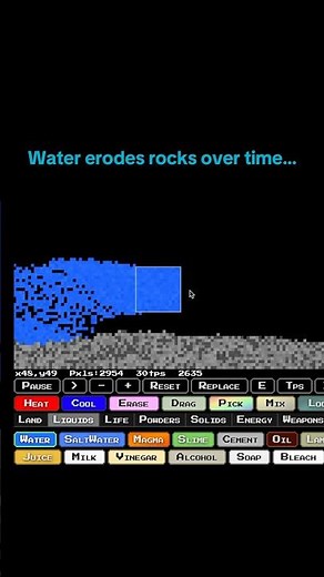“can you make Sand from scratch?” #sandboxels #games #science